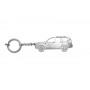 Keychain Toyota Prado 120 2002-2009 - (type STEEL) Keychain Toyota Prado 120 2002-2009 - (type STEEL)